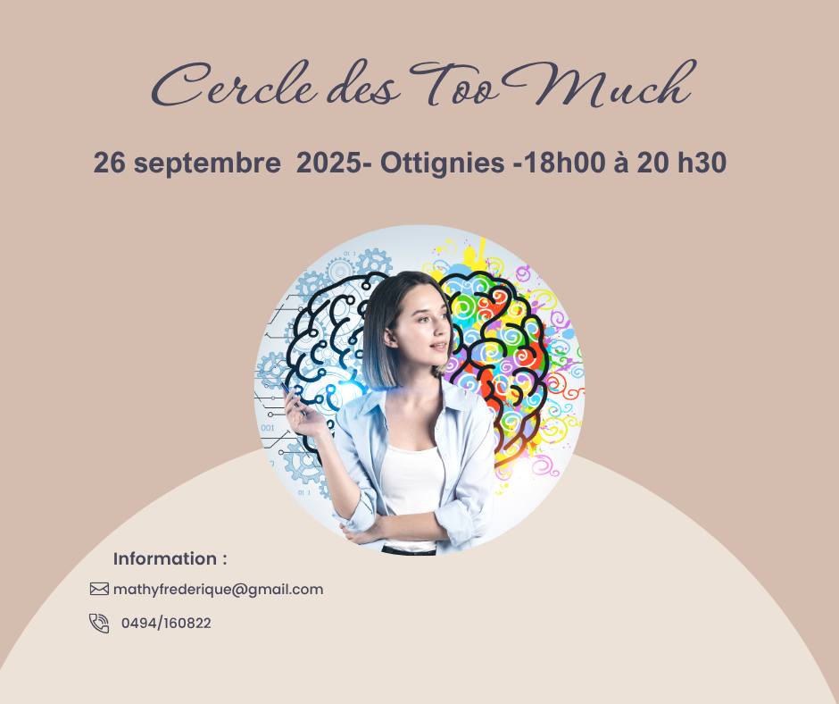 Vendredi 26 septembre 2025 à 18:00 - CERCLE DES TOO MUCH